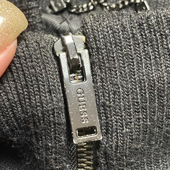 Guess hooded insulated wool coat women’s medium - Picture 3 of 11